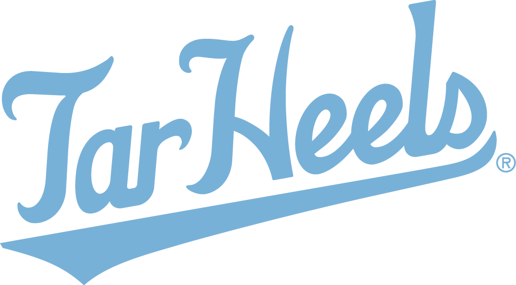 North Carolina Tar Heels 2015-Pres Wordmark Logo v5 diy iron on heat transfer